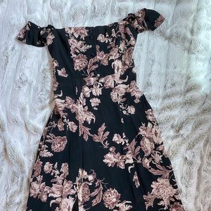Flynn Skye Bardot Maxi Dress